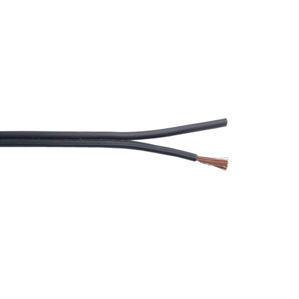bda connectivity Lautsprecherkabel LSP 2 x 4,00mm² schwarz - 100m Spule, 10490911