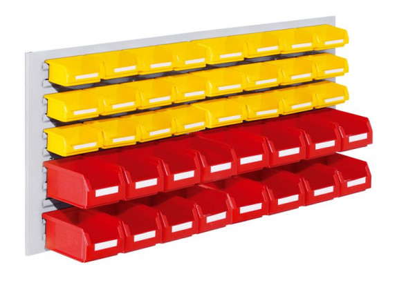 Kappes RasterPlan Schlitzplatten Einsteigerset 12, RAL 7035, 4225.12.1013