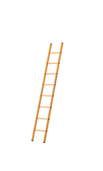 HYMER GFK Sprossenanlegeleiter, 8 Sprossen/Stufen, 391108