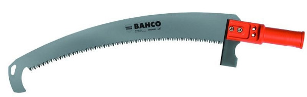 Bahco Astsäge für Aluminiumstiel, gebogenes Blatt, sehr scharf, japanische JT-Verzahnung mittel, Blattlänge 360 mm, mit Adapter & Holster, ASP-AS-C36-JT-M