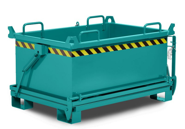 RR Industrietechnik Klappbodenbehälter Typ RBB-100 RAL 5018, 100800545