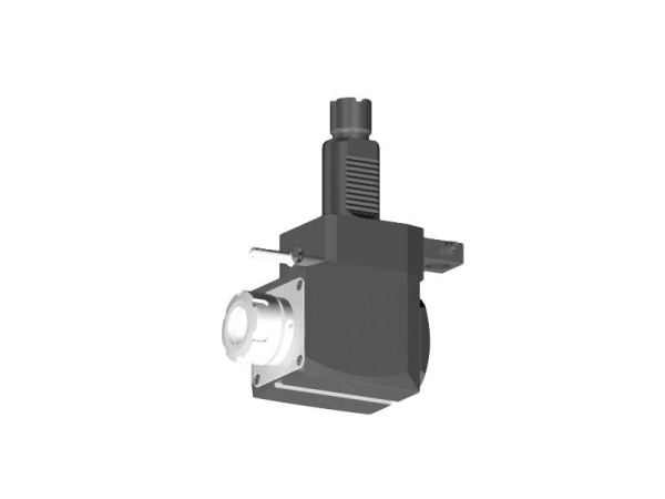 MACK angetriebene Werkzeuge, Winkelkopf für Okuma, links, VDI 40, ER 32, gleiche Richtung, IK, 47-SO-WL-40-32GRIK