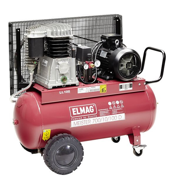 ELMAG Kompressor MEISTER, 700/10/100 D, 10032