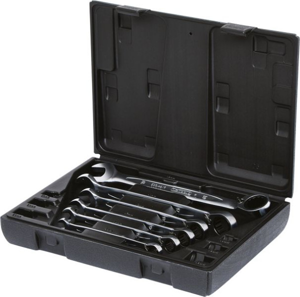KS Tools GEARplus Ratschenringmaulschlüssel-Satz, umschaltbar, 6-teilig, 503.4646