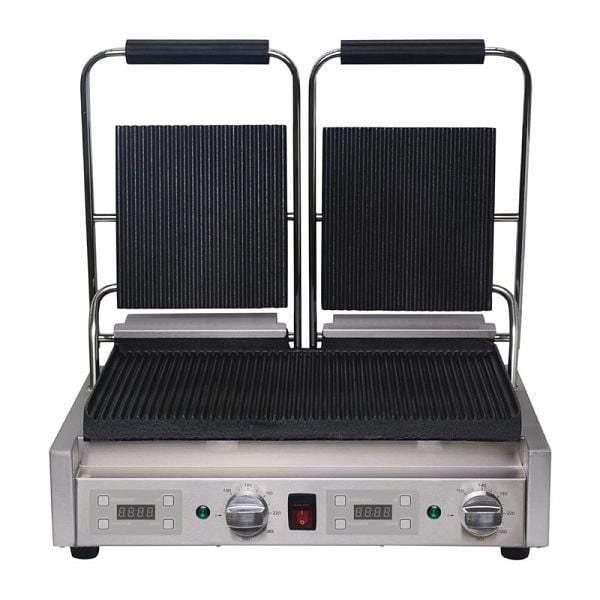 Buffalo Kontaktgrill doppel gerillt/gerillt, FC383, 5050984616068