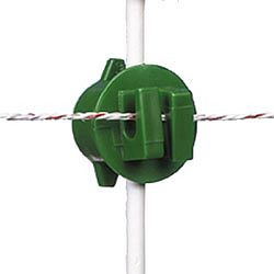 Gallagher Universal-Isolator ø6 bis 14mm grün, VE: 250 Stück, 011230