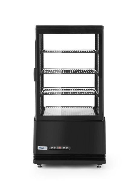 Arktic Aufsatz Kühlvitrine 68 Liter, LxBxH: 452x406x891 mm, schwarz, 233238