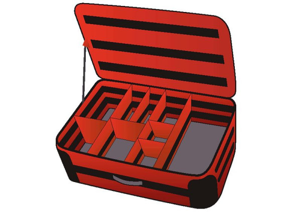 ultraMEDIC ultraVarioSet I für EM II ROT, SAN-7801-R