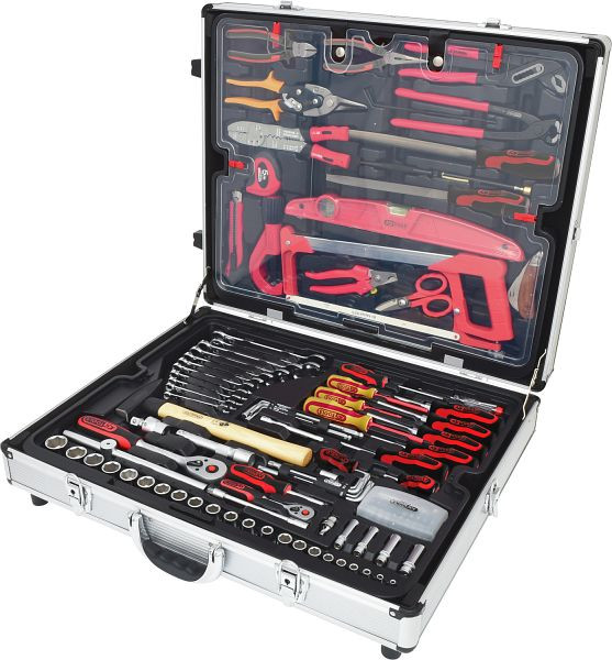 KS Tools 1/4"+1/2" Werkzeug-Satz, 135-teilig, 911.0735, 4042146136539
