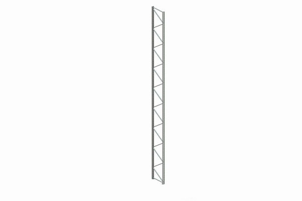 Meta Ständer 120/20 10400x1100 mm, verzinkt, für Palettenregal MULTIPAL, 20095130