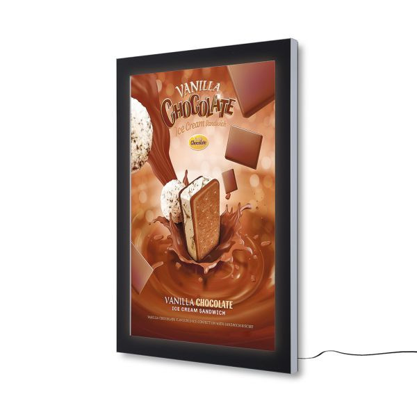Showdown Displays Plakatschaukasten Außen Premium LED (A0), SCEOSA0LED