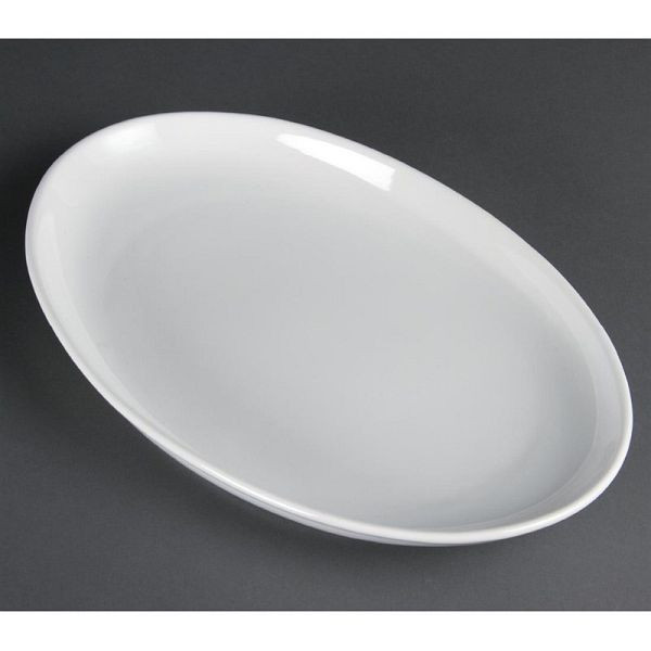 Olympia Whiteware tiefe ovale Schalen 36,5cm, VE: 2 Stück, CC891