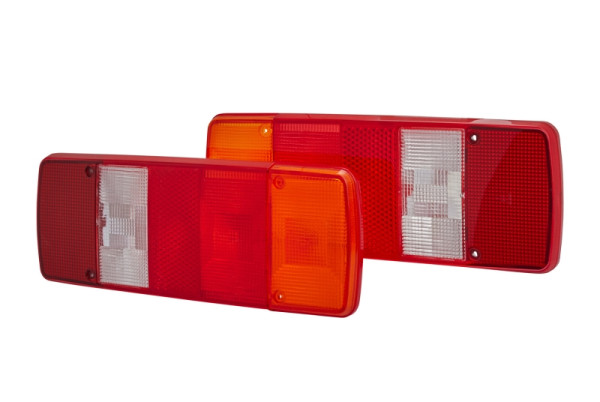 HELLA Lichtscheibe, Heckleuchte, Halogen, für u.a. VW T4 Chassis (70E,70L,70M,7DE,7DL,7D, ECE/ADR/GGVS, links/rechts, 9EL 122 689-021