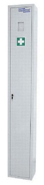 ultraMEDIC Stehschrank Erste-Hilfe ultraLOCKER "1350" ohne Inhalt, weiß, SAN-0197-WE