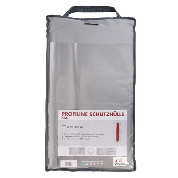 doppler Expert Schutzhülle grau für Telestar/Alu Expert, mit RV, mit Stab, 85399EXMXL