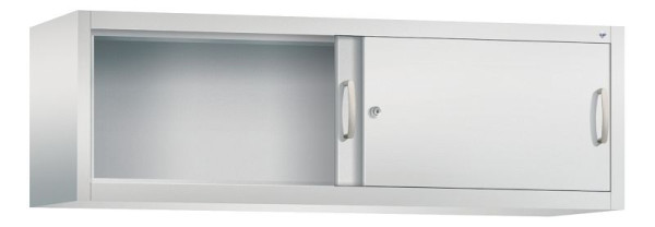 C+P Aufsatzschrank Acurado, H500xB1600xT400mm, Farbe: Lichtgrau, Bügelgriff, 1 OH, 2144-00 S10035