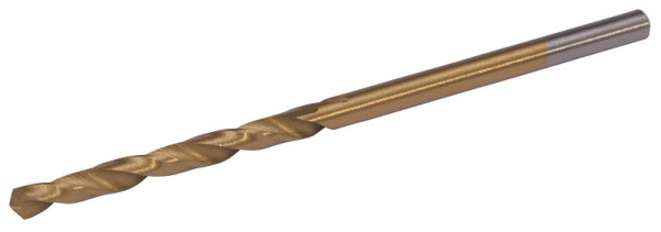 SW-Stahl Spiralbohrer, HSS-G TiN, 1,0 mm, VE: 10 Stück, TIN010-10