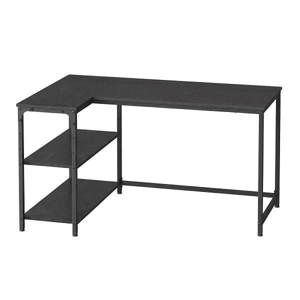 SONGMICS Computerschreibtisch, Schwarz, 120x80x76 cm, LWD136BE01
