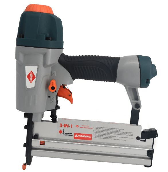 Airpress Kombinagler Drucklufttacker Klammern 90 bis 40 mm / Druckluftnagler Nägel bis 50 mm, 45423-7