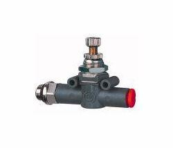 Metal Work Durchflussregler, Durchfluss einseitig (Ventilmontage), Schlauch - Gewinde, 106727