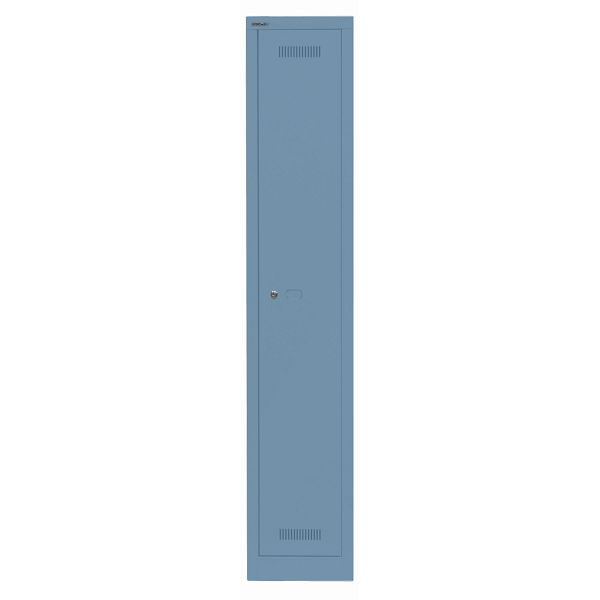 Bisley Garderobenschrank Monobloc™, 1 Abteil, 1 Fach, 605 blau, ML03S1605