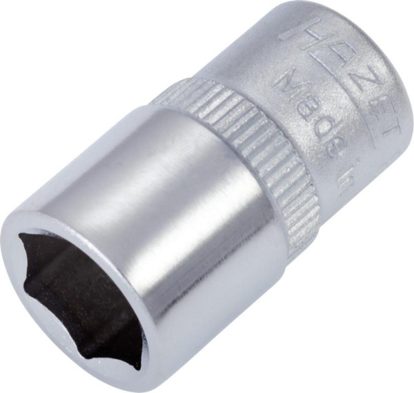 Hazet Steckschlüsseleinsatz, Sechskant, Vierkant hohl 6,3 mm (1/4 Zoll), Außen-Sechskant-Tractionsprofil, 3/8 ", 850A-3/8