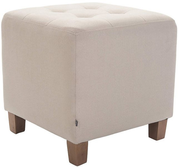 CLP Sitzhocker Pharao, antik-hell, creme, 151400404