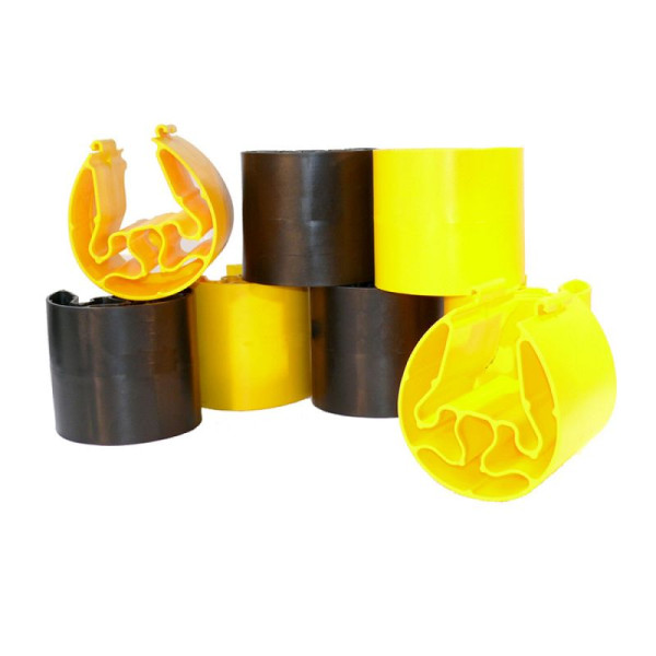 Stein HGS Regalanfahrschutz -Embrace-, 3-er Set (2xgelb+1xschwarz), 75-80/50-55mm, 18152