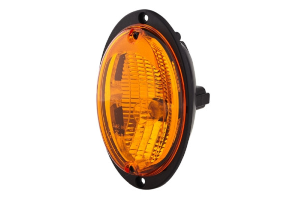 HELLA Blinkleuchte, Agroluna, Halogen, 12V, Einbau/Schraubanschluss, SAE/ADR/GGVS, Stecker: DEUTSCH Stecker, rechts/links, 2BA 344 130-747