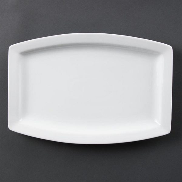 Olympia Whiteware rechteckige Teller 32 x 21cm, VE: 6 Stück, C361