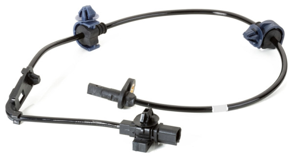 HELLA Sensor, Raddrehzahl, 2-polig, Vorderachse rechts, mit Halter, 6PU 230 040-301