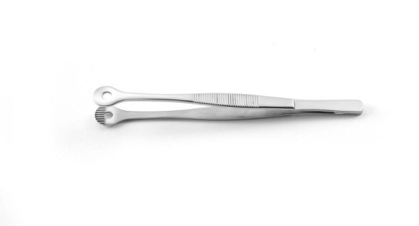Hendi Pinzette, runder Kopf, 150 mm, Edelstahl, 680124