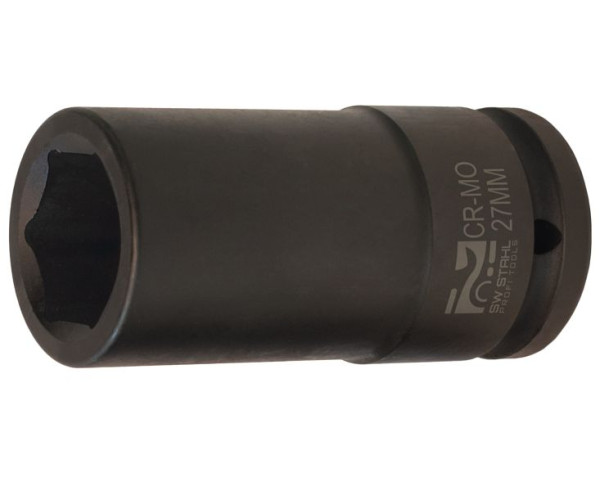 SW-Stahl IMPACT-Steckschlüsseleinsatz, 3/4", 27 mm, tief, 07910L-27