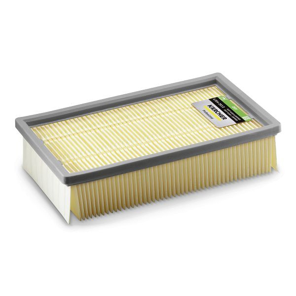 Kärcher Flachfaltenfilter Papier, Abmessungen L × B × H: 300 x 140 x 68 mm, 6.904-283.0