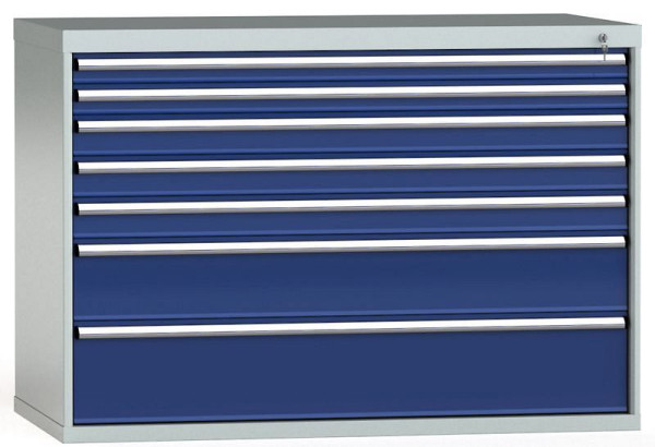 KLW Schubladenschrank 1000 x 1439 x 750 mm H x B x T, Einbaumaß: 900 mm, Einteilung: 78x36 Einheiten, SMB1000-07UP-001