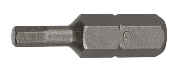 SW-Stahl Schraubendrehbit, 1/4", Innensechskant, 3 mm, IBO/4-3
