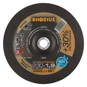 Rhodius PROline XTK38 Extradünne Trennscheibe, Durchmesser [mm]: 230, Stärke [mm]: 1.9, Bohrung [mm]: 22.23, VE: 25 Stück, 205703