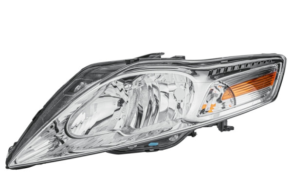 HELLA Halogen-Hauptscheinwerfer - für u.a. Ford Mondeo IV Turnier (BA7) - ECE - für Rechtsverkehr - links, 1EB 354 996-011