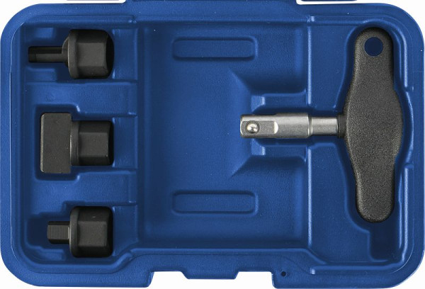 Kunzer Spezialschlüsselsatz für Ölablassschrauben 4-teilig, 7OLS04