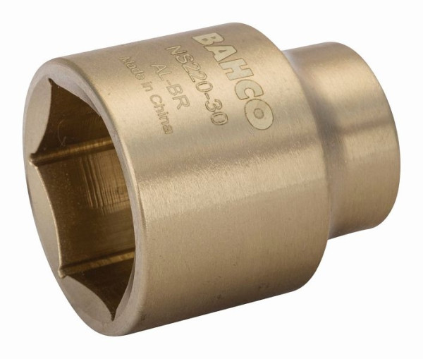 Bahco Steckschlüssel-Einsatz 1/2", funkenfrei, Aluminiumbronze, 6 mm, NS220-06