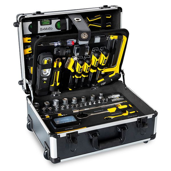 BAMATO 169-teiliger Werkzeugkoffer, WORK-169, 4262436017014