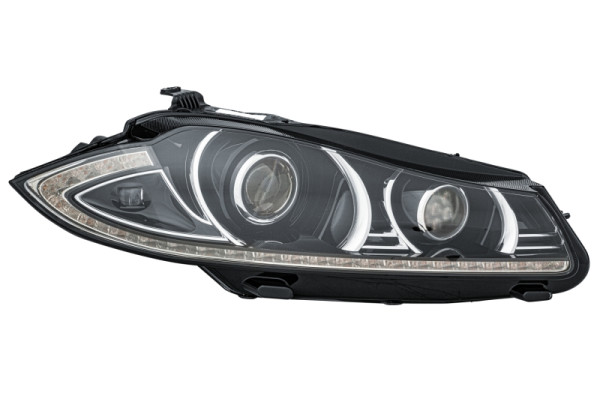 HELLA Bi-Xenon/LED-Hauptscheinwerfer, für u.a. Jaguar Xf (X250), CCC/ECE, für Linksverkehr, rechts, 1ZS 354 815-041