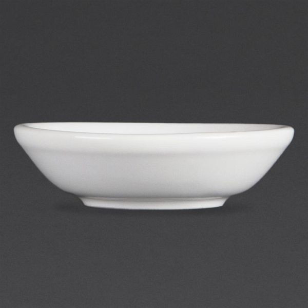 Olympia Whiteware Sojasaucenschälchen 7cm, VE: 12 Stück, C320