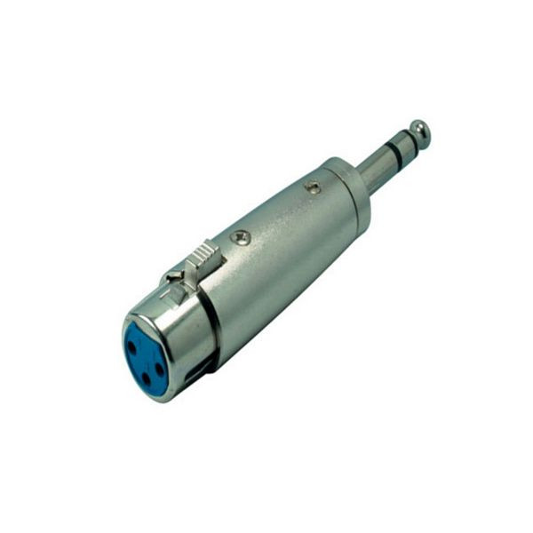 S-Conn XLR-Kupplung auf Klinkenstecker 6,3 mm, Stereo, 55035