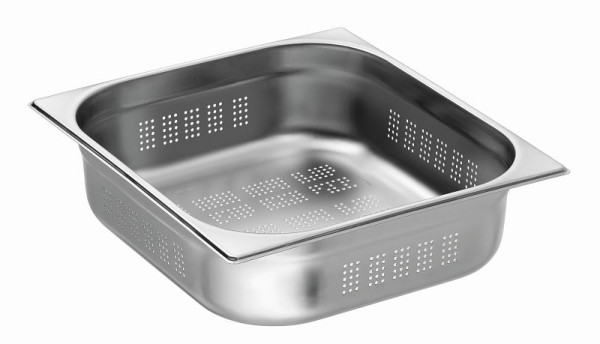 Bartscher GN Behälter, 2/3, Tiefe 100 mm, gelocht, A103100