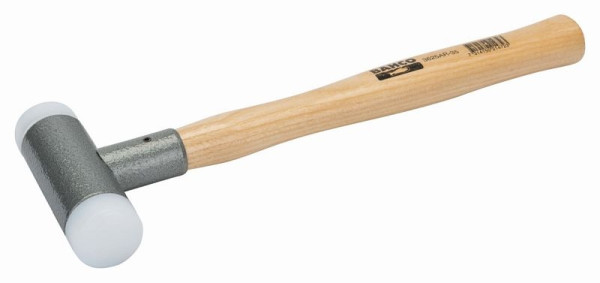 Bahco Rückschlagfreier Hammer, Holstiel, Nylonkopf, 360x125x50 mm, 1.100 g, 3625AR-50