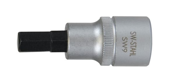 SW-Stahl Schraubendreheinsatz, 1/2", Innensechskant, 9 x 60 mm, 01413L