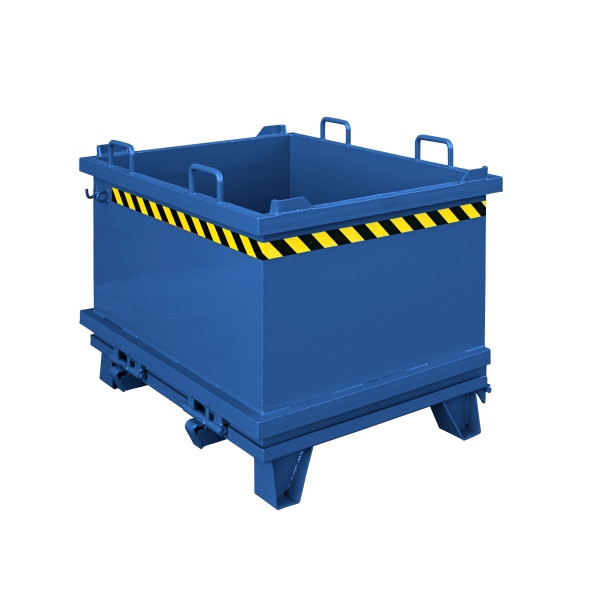 Eichinger Industrie Klappbodenbehälter, 1000 kg, 300 Liter enzianblau, 20320400000097