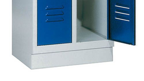 Bedrunka+Hirth Mehrzweckschrank, 810 x 500 x 1800 mm, mit 100 mm hohen Sockel, 06.04.241