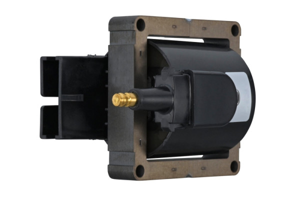 HELLA Zündspule, 2-polig, Zündspule zum Verteiler, geschraubt, 5DA 358 168-691